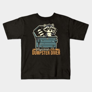 Professional Dumpster Diver Kids T-Shirt